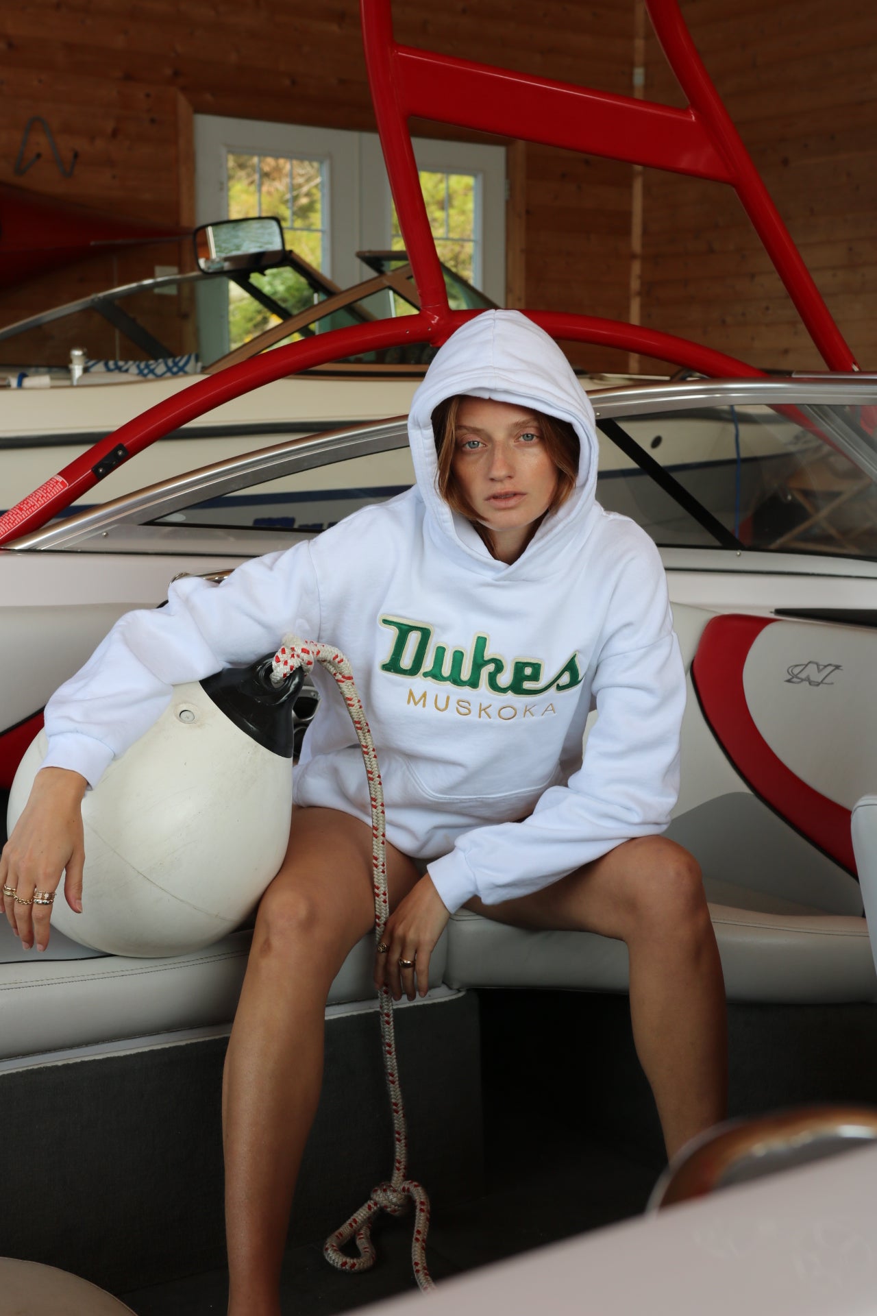 Duke's Muskoka Hoodie White