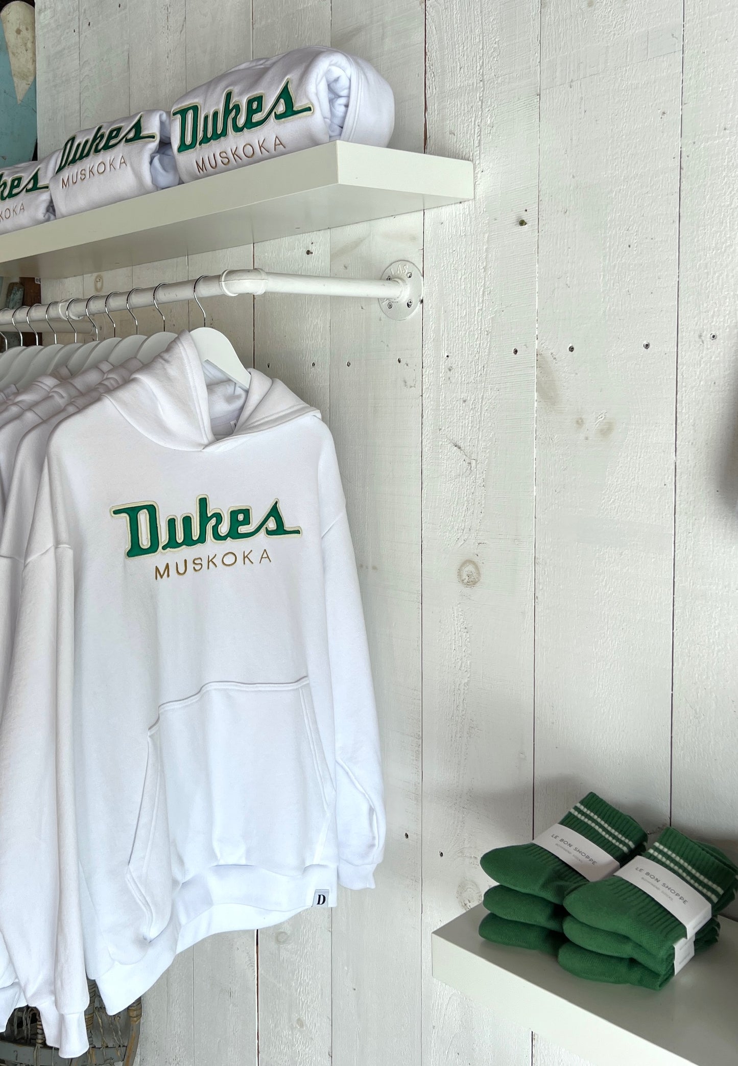 Duke's Muskoka Hoodie White