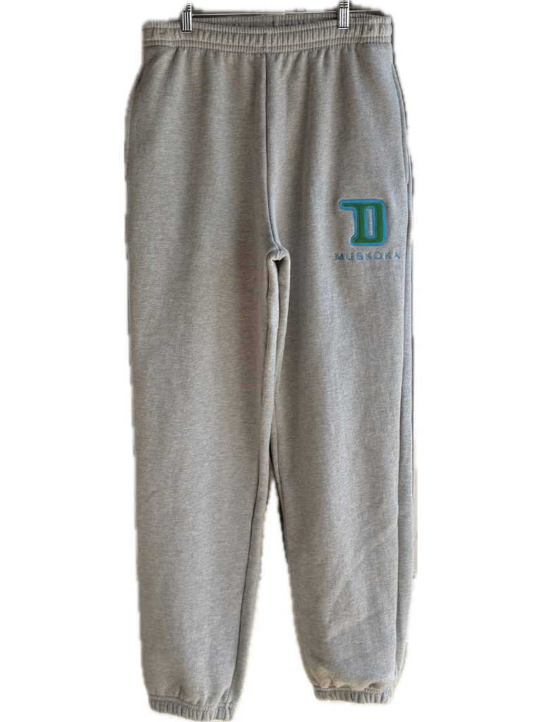 "D" Sweatpants Heather Grey