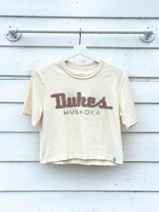 Duke's Muskoka Crop T-Shirt Natural