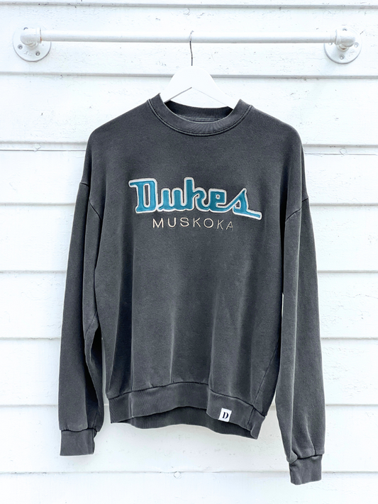 Duke's Muskoka Crewneck Sweatshirt Black Sand