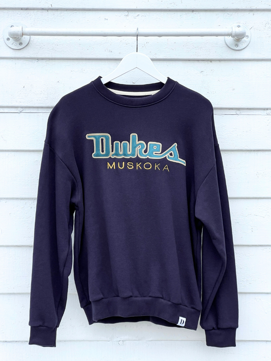 Duke's Muskoka Crewneck Sweatshirt Navy