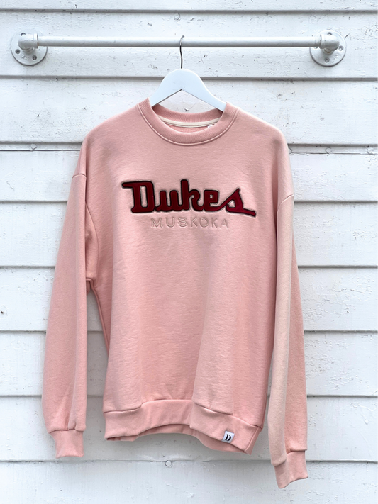 Duke's Muskoka Crewneck Sweatshirt Pink