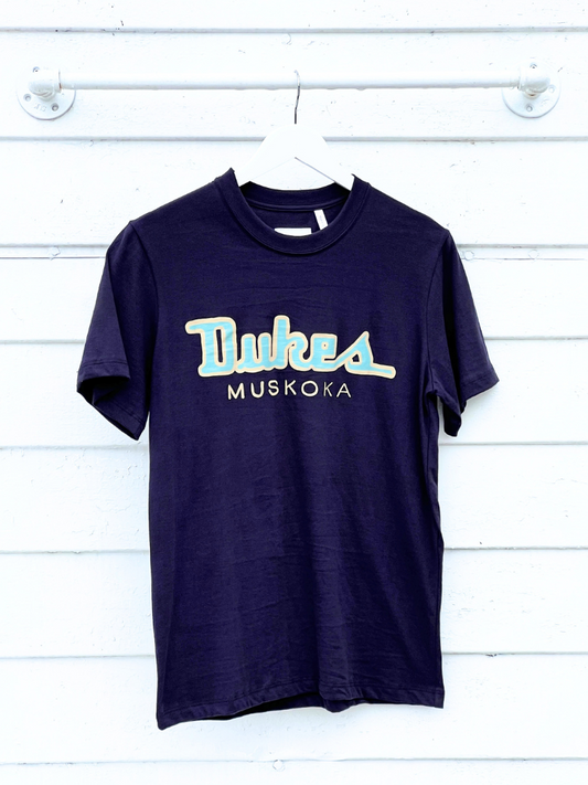 Duke's Muskoka Short Sleeve T-Shirt Navy Blue