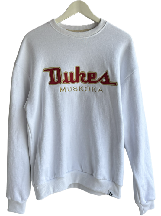 Duke's Muskoka Crewneck Sweatshirt - White