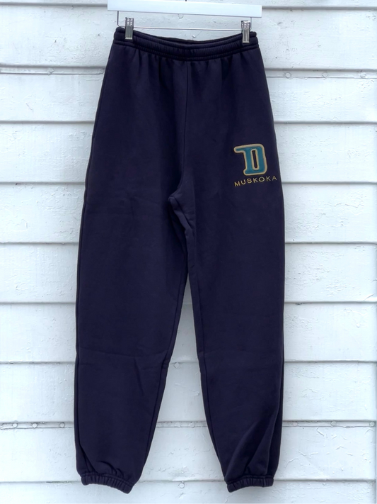 "D" Sweatpants Navy